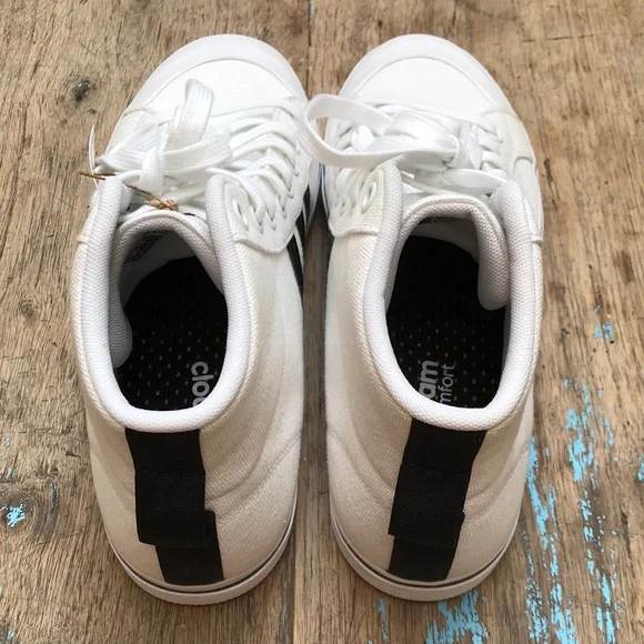 Adidas NEW WITH TAGS High-Top Sneakers Classic Mid Bravada 2.0 Cloudfoam Comfort - Picture 7 of 12